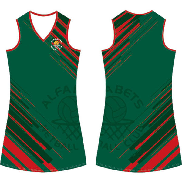 Alfabets Netball Dress Thumbnail